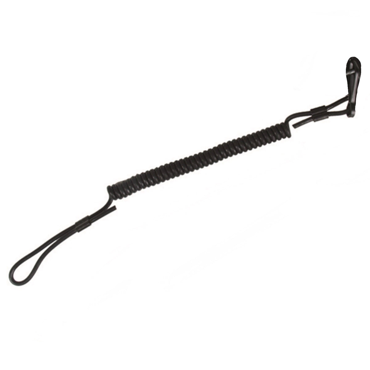Câble Spiralé Rétractable 5 Conducteurs 0,5 Mm² - Longueur 5 Mètres étiré, 20 AWG, Noir - 2