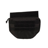 BLACK "drop down" pocket