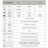 Bludive BD40 Diving Light (1800 Lumens)