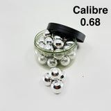 25 billes TAC-BALL alu calibre 0.68 7,0gr.
