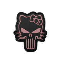 Patch PUNISHER HELLO KITTY PVC