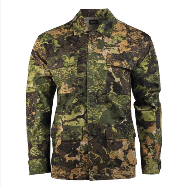 US BDU-Kampfhemd mit langen Ärmeln PHANTOMLEAF GREEN Z3A