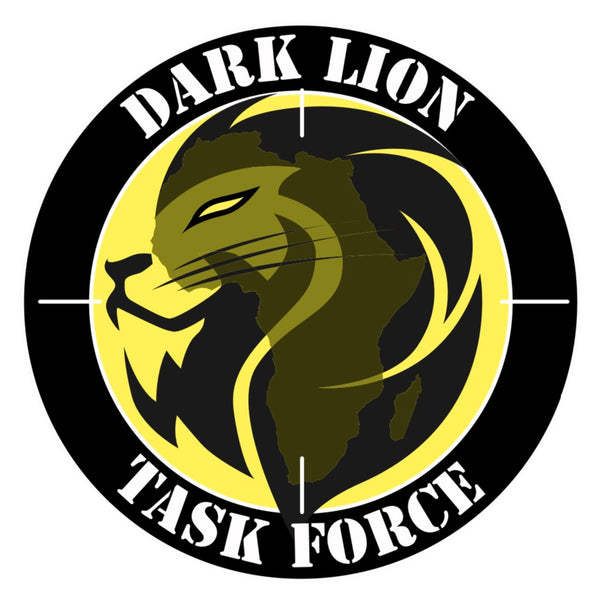 Badge PVC DARK LION TASK FORCE