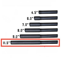 Canon 11.5’’ fileté pour Pistelle X-68