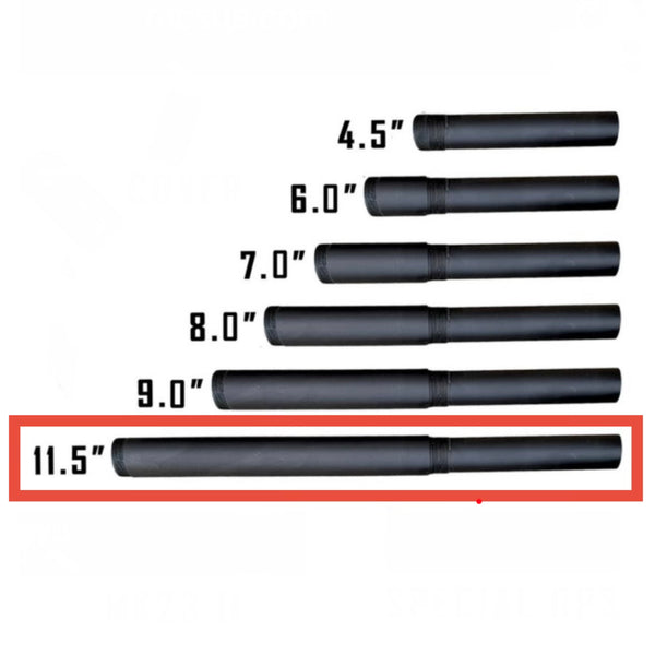 Canon 11.5’’ fileté pour Pistelle X-68