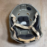 OCCASION - casque gris/vert