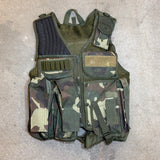 OCCASION - gilet tactique camo avec poches amovibles