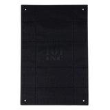Tapis Velcro pour patchs et badges 50x75 cm NOIR
