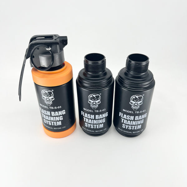 Flashbang Price Thunder B FLASH BANG grenade (includes 3 refills) - ORANGE – Tactical ...