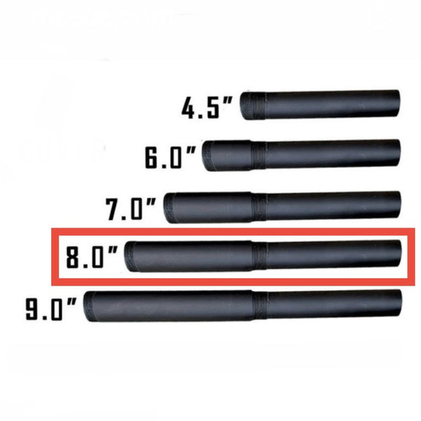 Canon 8’’ fileté pour Pistelle X-68