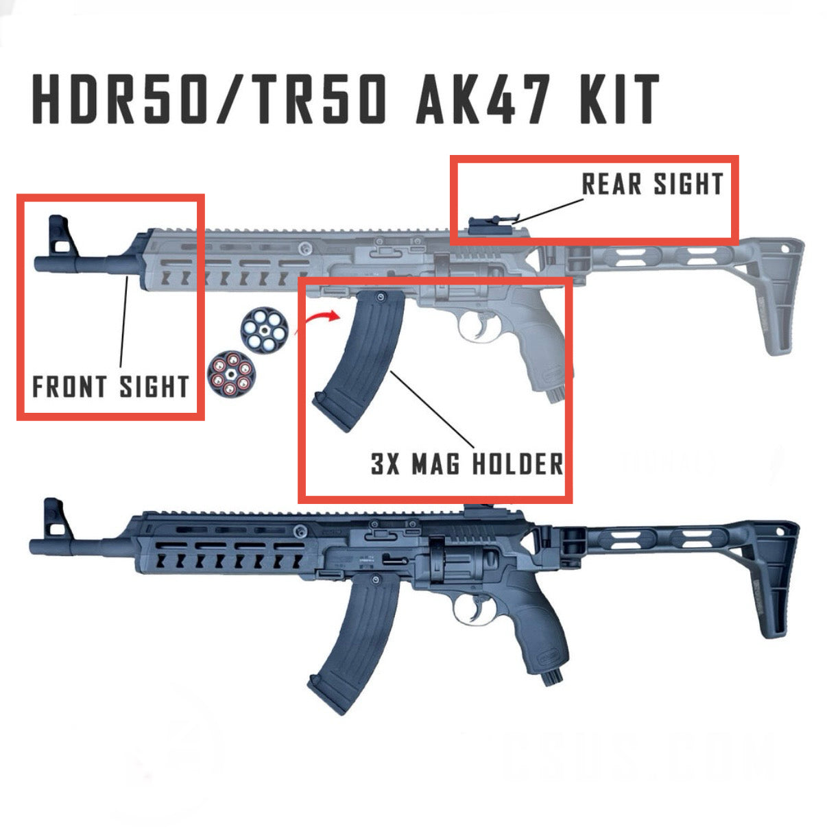 Des produits de la catégorie Pièces Tippmann FT12-FT50