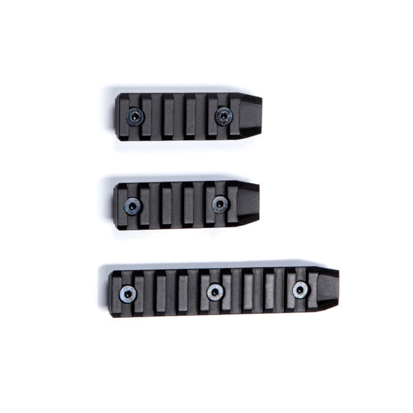 Rails KeyMod Metal Picatinny (3 pièces)
