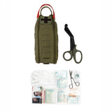 Trousse IFAK (de secours) avec ciseaux VERT OLIVE