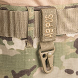 Tactical Keychain - AB Positive TAN