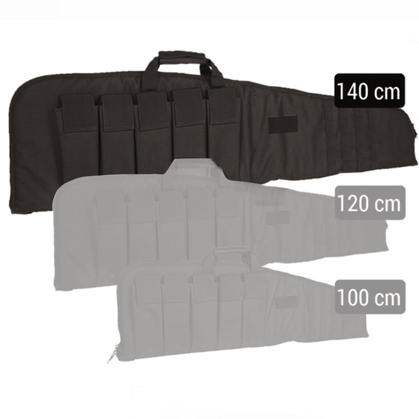 Sac de transport 140cm pour lanceur NOIR