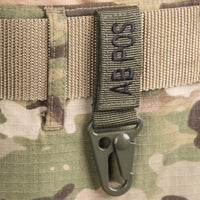 Tactical key ring - AB positive OLIVE GREEN