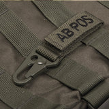 Tactical key ring - AB positive OLIVE GREEN