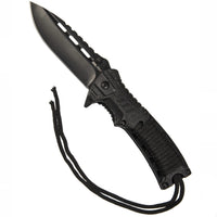 PARACORD Einhandmesser mit Feuerstein