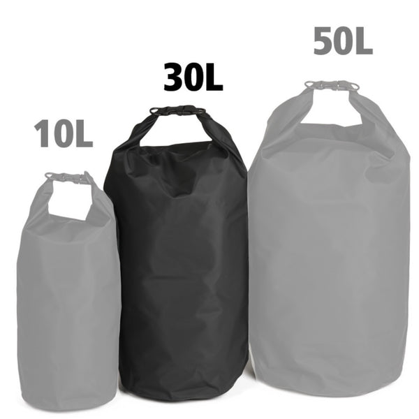 Wasserdichte Tasche 30lt SCHWARZ