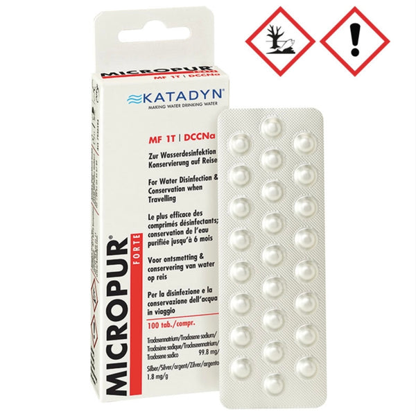 Wasserdesinfektionstabletten (4x25 Tabletten)
