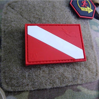 Patch plongeur en activité