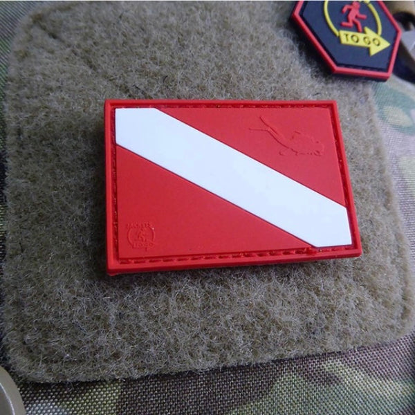 Patch plongeur en activité