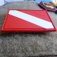 Patch plongeur en activité