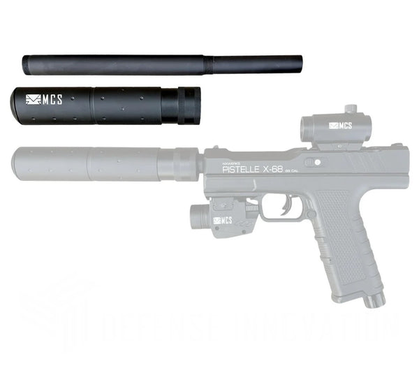 Canon 11.5" 0.686 et silencieux pour Pistelle X-68