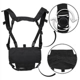 Lightweight Chest Rig Harness, Black