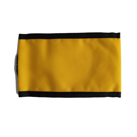 Team armband with velcro YELLOW