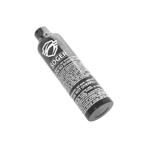 Soger Aluminiumflasche - 0,2 Liter (13ci) bei 3000psi (200bar) OHNE REGULATOREN