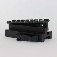 Rail Picatinny inclinable 80mm