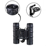 Foldable binoculars 10x25 GEN II BLACK