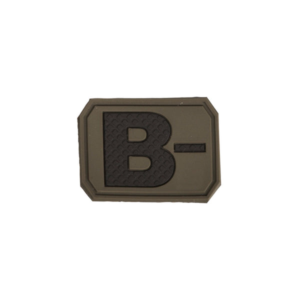 Patch blood group B- OLIVE GREEN