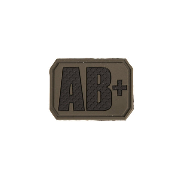 Patch blood group AB+ OLIVE GREEN