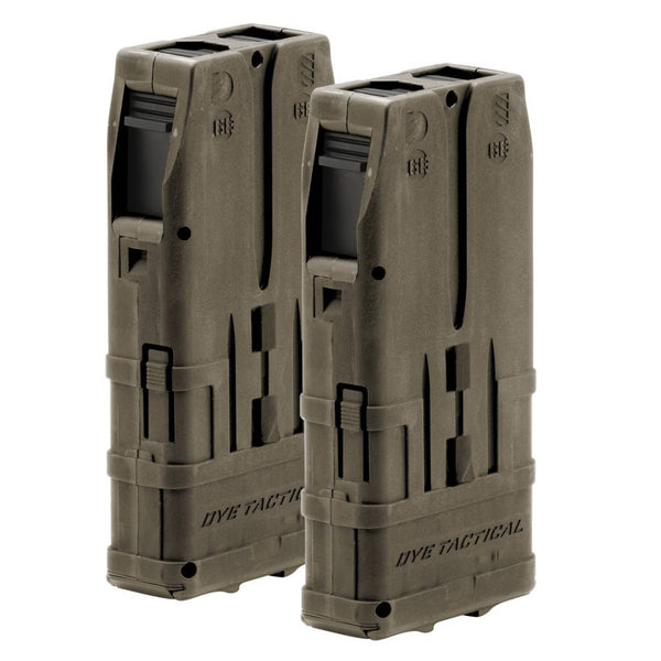 Dye Tactical DARK EARTH 10 Ball Magazines (2 Pack)