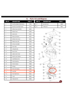 Courroie d'entraînement pour chargeur BOX MCS (#23 Box Magazine Drive Belt)