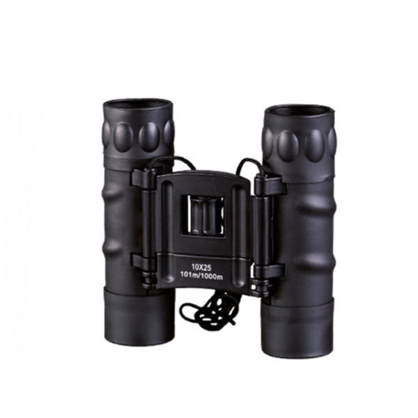Zusammenklappbares Fernglas 10x25 GEN II SCHWARZ