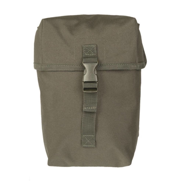 Large multi-use pocket with flap OLIVE GREEN