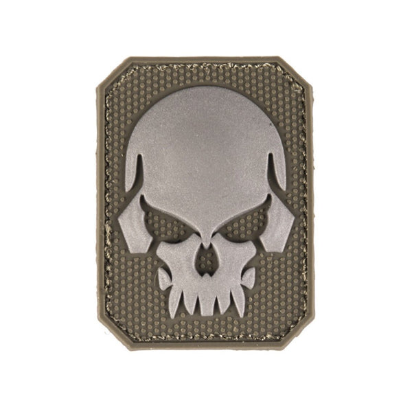 Patch Skull petit VERT OLIVE