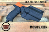 Rigid holster for T4E handguns (for right-handed)