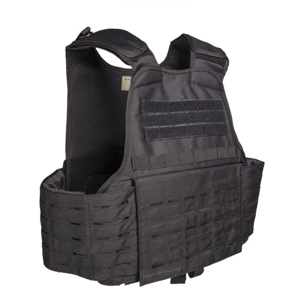 BLACK LASER CUT tactical vest