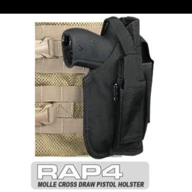 Holster for BLACK hand thrower (for right handed)