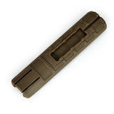 Cache-rails Picatinny avec support pour commande tactique TAN