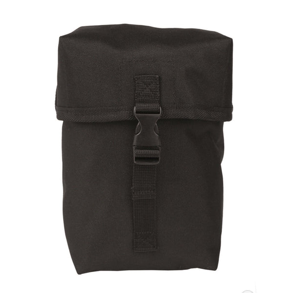 Large multi-use pocket with BLACK flap