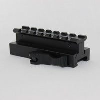 Rail Picatinny inclinable 80mm