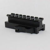 Rail Picatinny inclinable 80mm