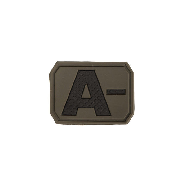 Patch blood group A- OLIVE GREEN