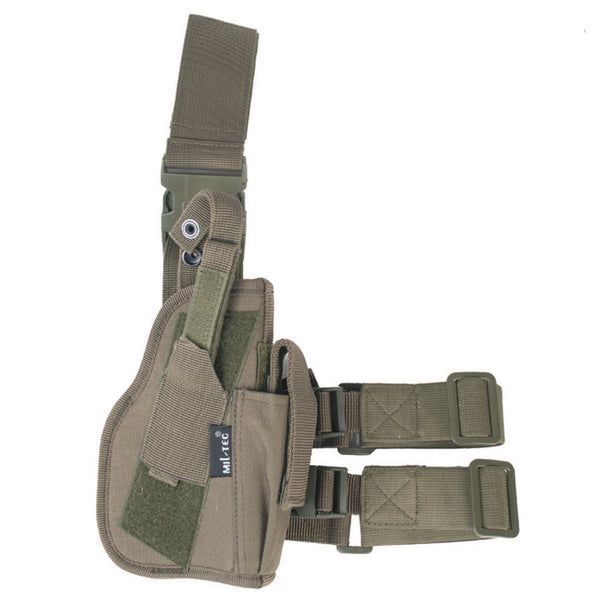 Right handed leg holster OLIVE GREEN