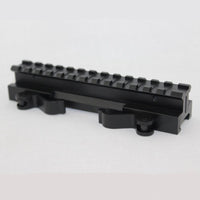 Rail Picatinny inclinable 140mm